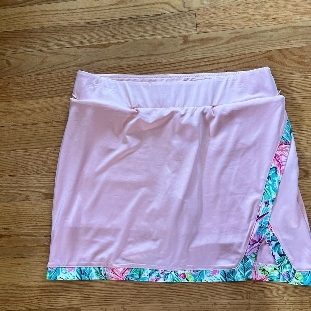 Women's Pink Floral Skort - Size Large